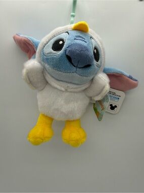 Disney Lilo & Stitch 2026 Easter Chick 6 Inch Plush Bag Clip On Stuffed Animal
